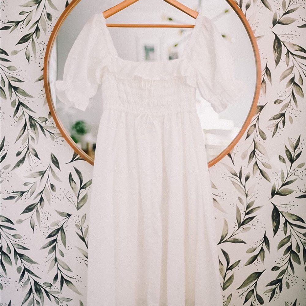 Women White Dress - Picture 16 of 16